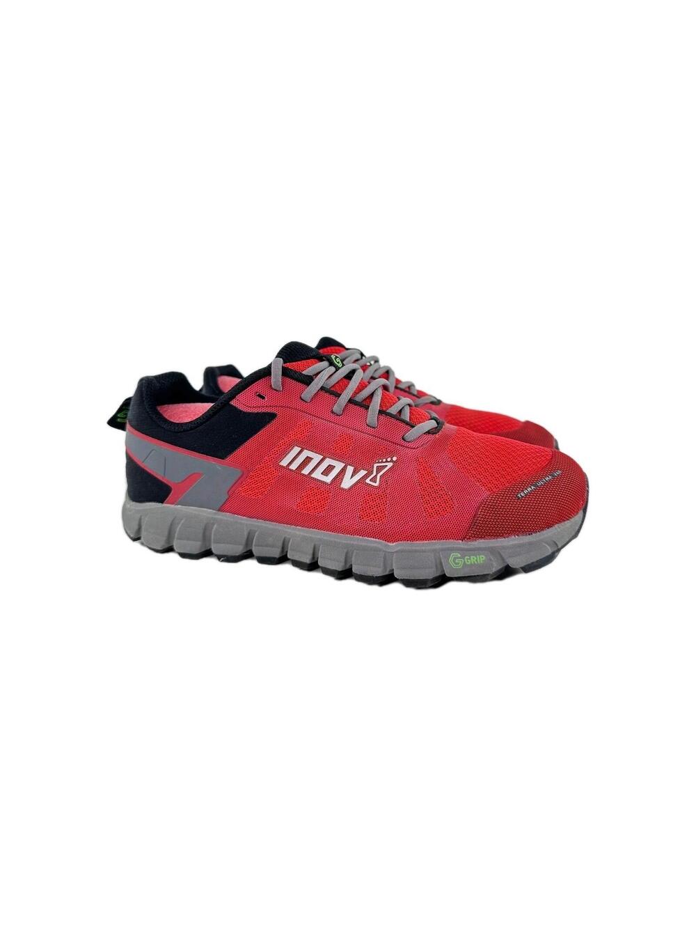Inov-8 Women's Terraultra G 260 Running Shoes US 8 Red Athletic Trail Sneakers